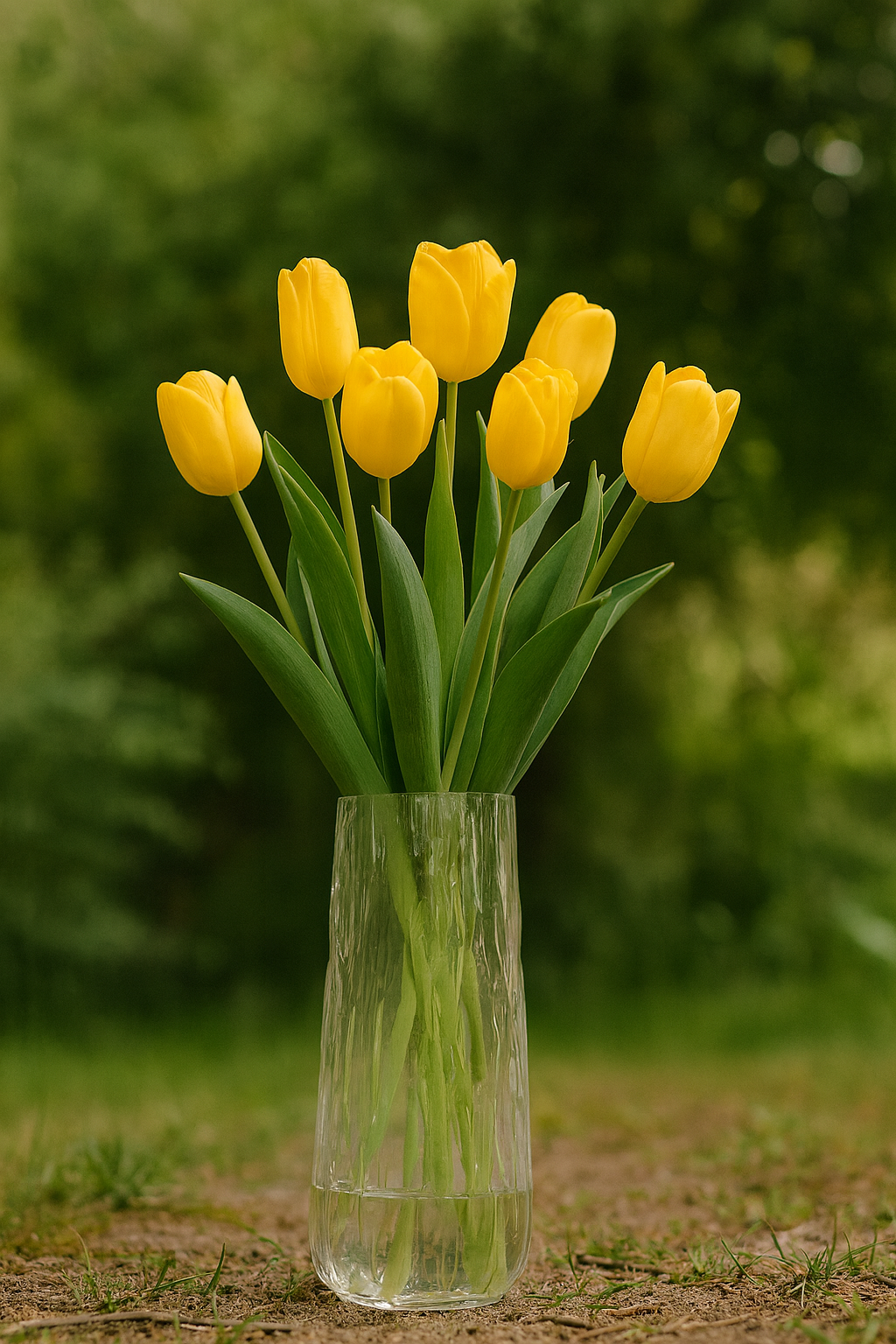 Jarrón cuadrado con relieve